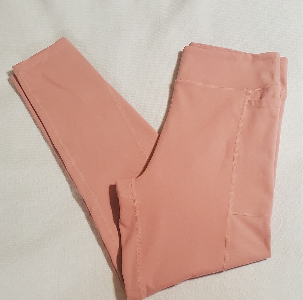 Women's Novadport Pink Leggings. Sz L - Picture 1 of 7